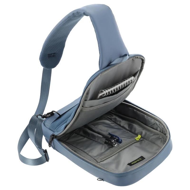 Travelite Workflow - Bolso de hombro 32 cm (denimblue)