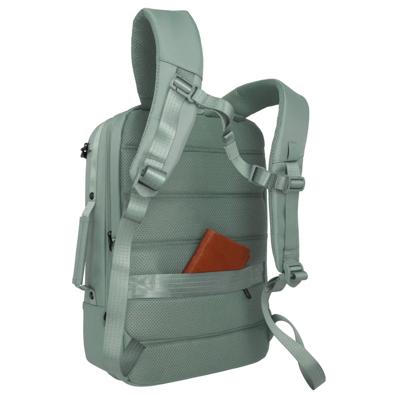 Travelite Workflow - Mochila L 17" 46 cm (salbei)