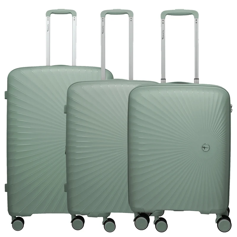 Travelite Tamaris Voyaage - Set de trolley con 4 ruedas 3 piezas L/M/S (sage green)