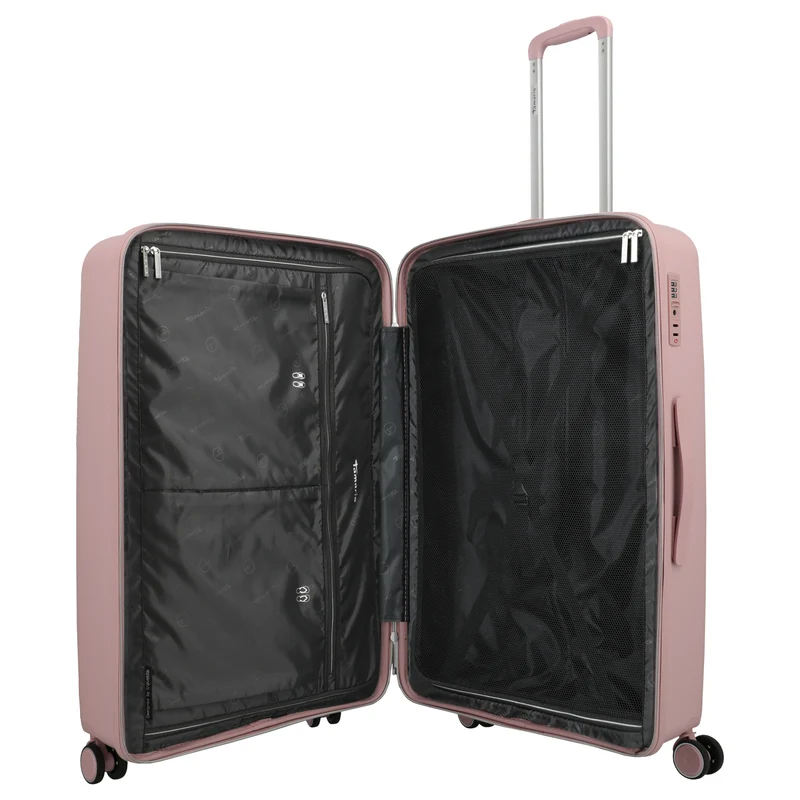 Travelite Tamaris Voyaage - Juego de trolley con 4 ruedas 3 piezas L/M/S (blush)