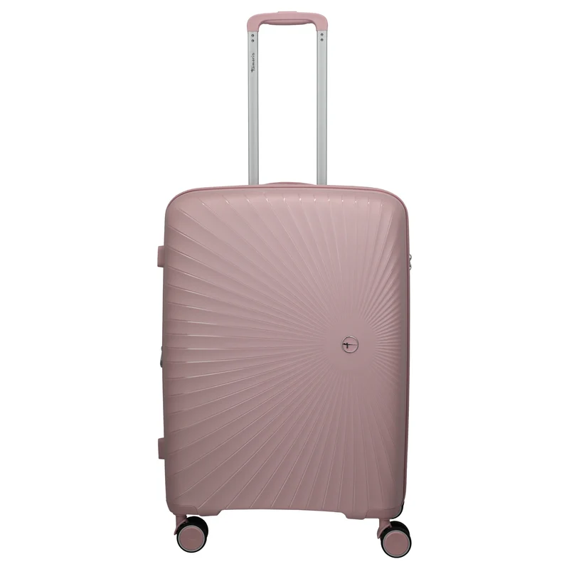 Travelite Tamaris Voyaage - Trolley de 4 ruedas 66 cm M expandible (blush)