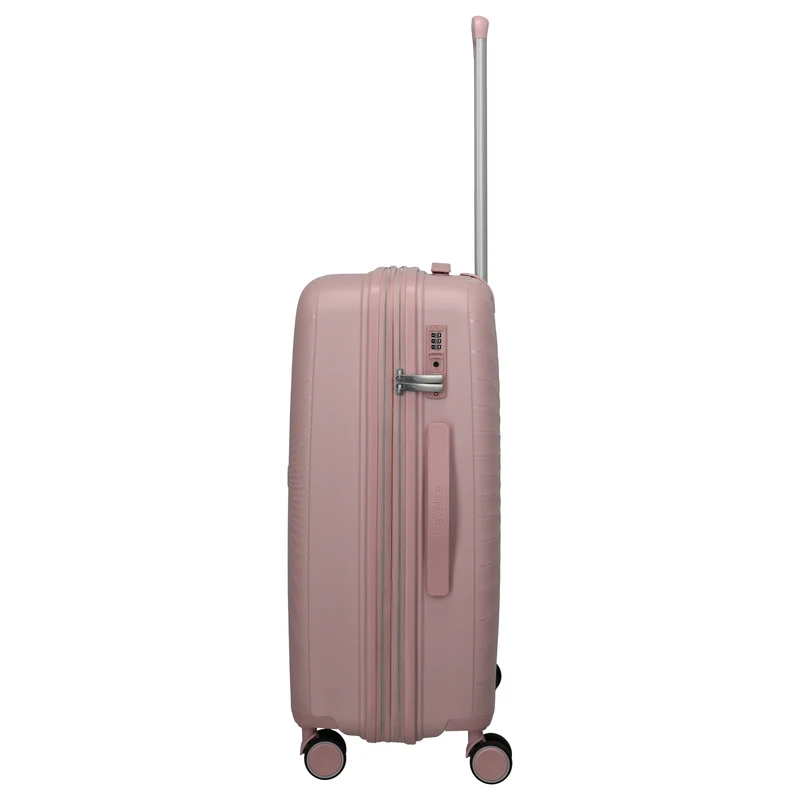 Travelite Tamaris Voyaage - Trolley de 4 ruedas 66 cm M expandible (blush)
