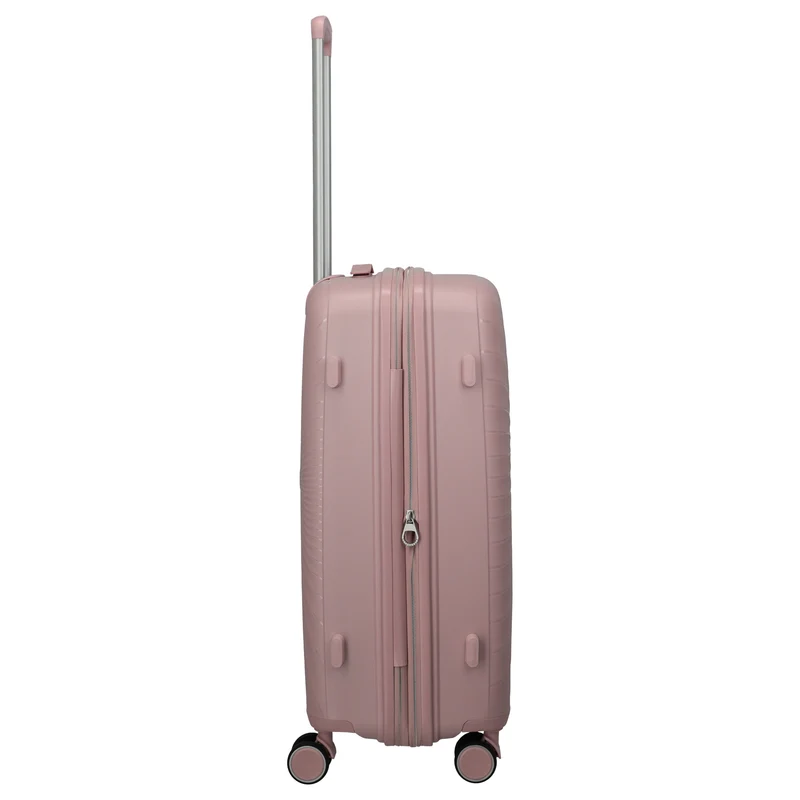 Travelite Tamaris Voyaage - Trolley de 4 ruedas 66 cm M expandible (blush)