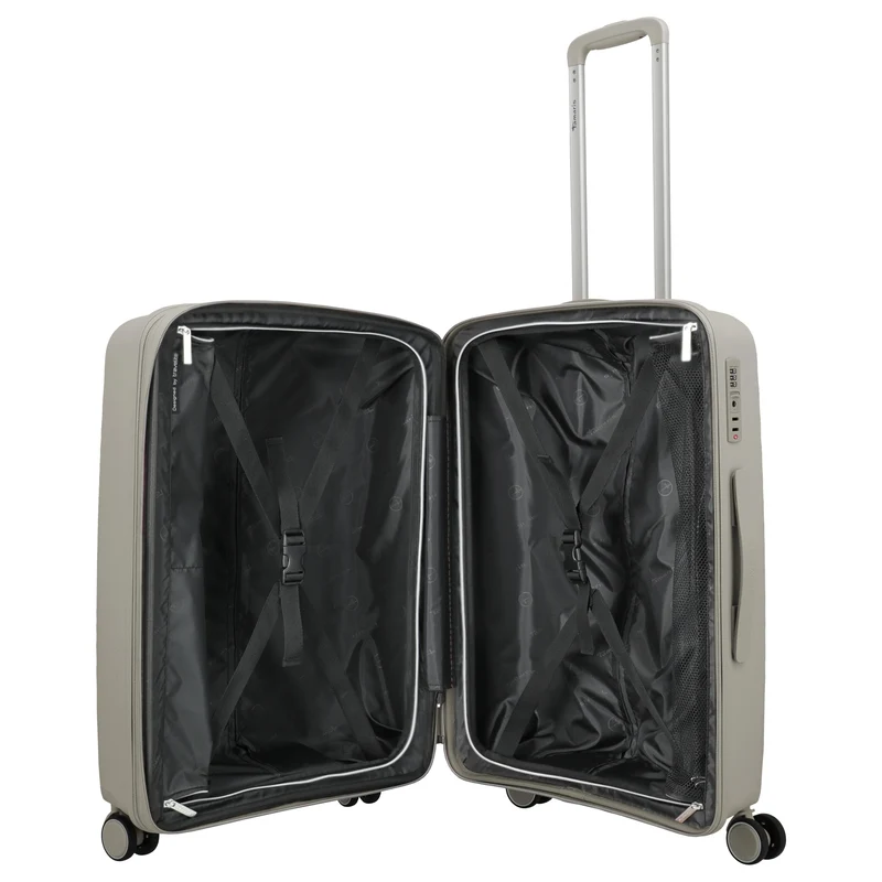 Travelite Tamaris Voyaage - Trolley de 4 ruedas 66 cm M expandible (sand)