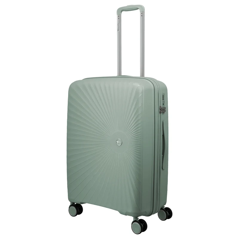 Travelite Tamaris Voyaage - Trolley de 4 ruedas 66 cm M expandible (sage green)