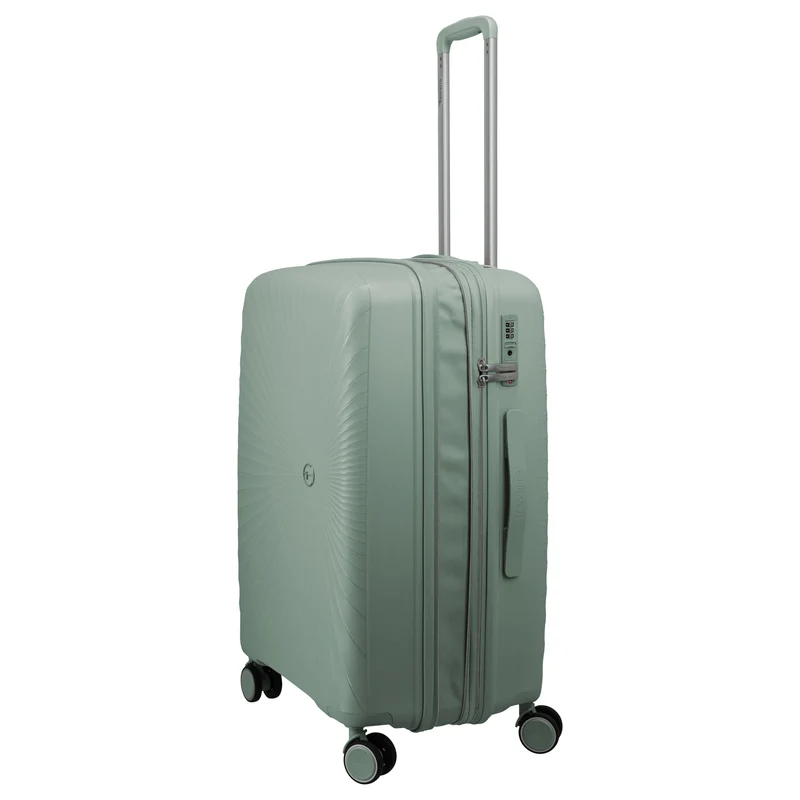 Travelite Tamaris Voyaage - Trolley de 4 ruedas 66 cm M expandible (sage green)