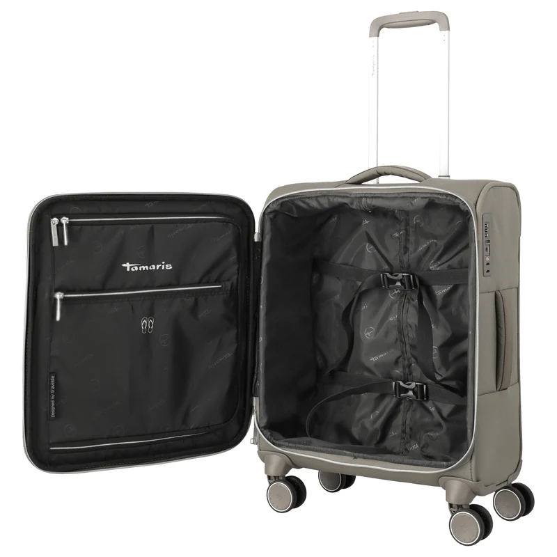 Travelite Tamaris Voyaage - Trolley de cabina con 4 ruedas S 55 cm (taupe)