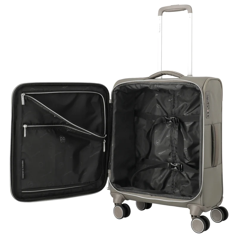 Travelite Tamaris Voyaage - Trolley de cabina con 4 ruedas S 55 cm (taupe)