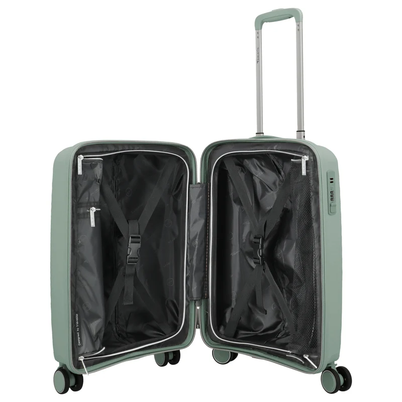 Travelite Tamaris Voyaage - Trolley de cabina con 4 ruedas S 55 cm (sage green)