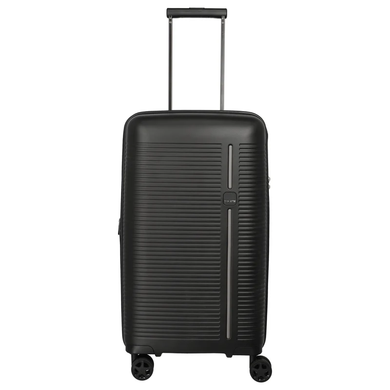 Travelite Roomer Trunk - Maleta de 4 ruedas M 66 cm adulto (color: negro)