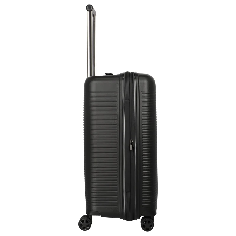 Travelite Roomer Trunk - Maleta de 4 ruedas M 66 cm adulto (color: negro)
