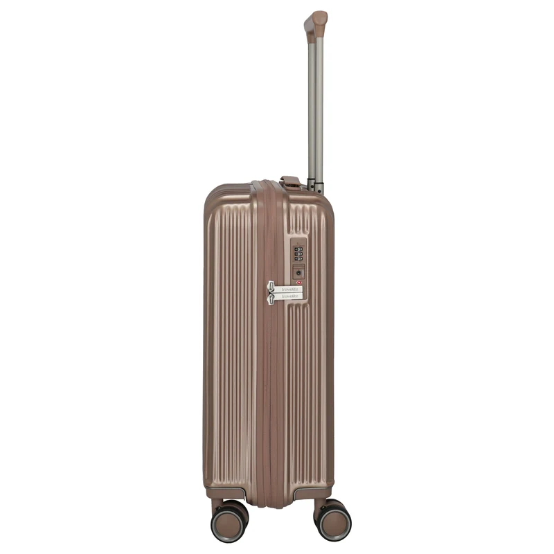 Travelite Paros - Maleta de cabina con 4 ruedas S 55 cm (color: cappuccino)