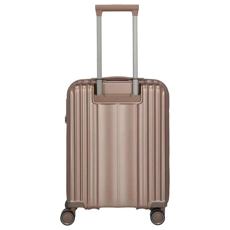 Travelite Paros - Maleta de cabina con 4 ruedas S 55 cm (color: cappuccino)