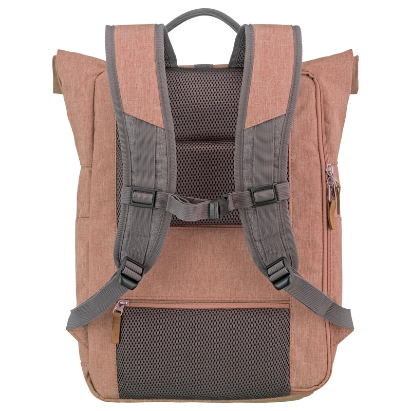 Travelite Basics Rollup - Mochila 60 cm (rosa/gris)