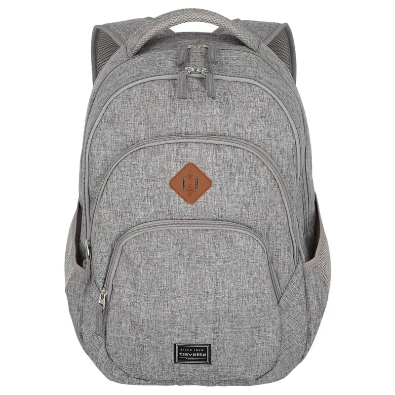 Travelite Basics Melange - Mochila 45 cm (gris claro)
