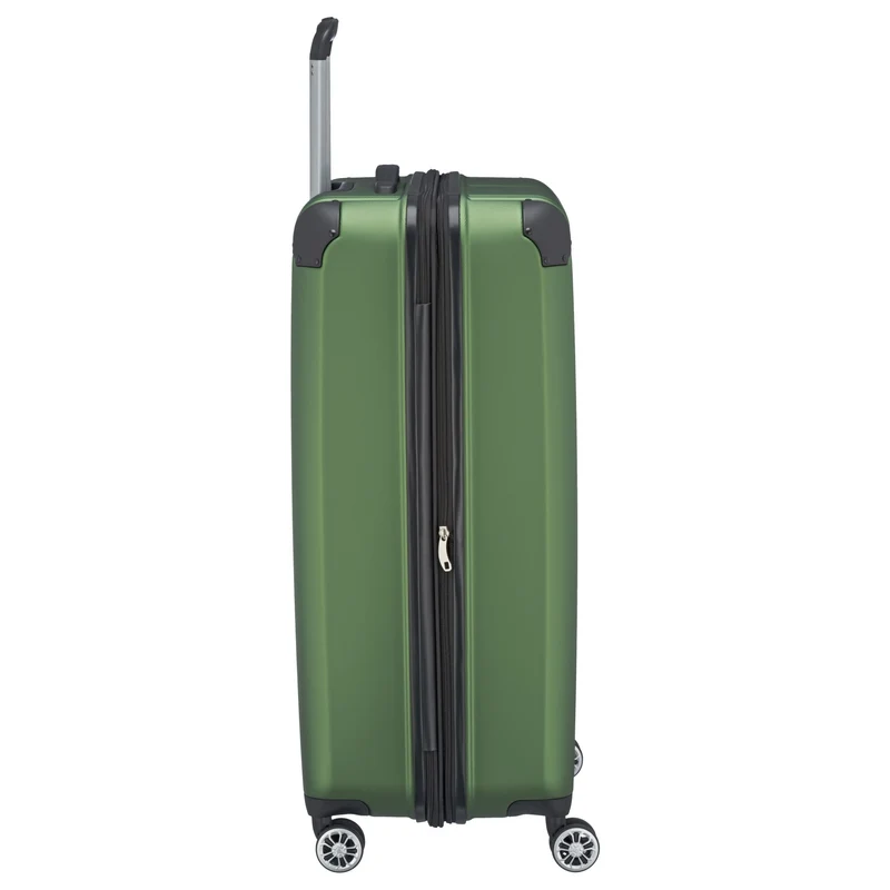 Travelite City - Trolley de 4 ruedas erw. L 77 cm (grün)