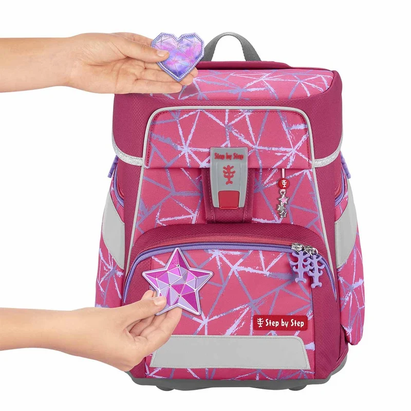 Step by Step Space - Set de mochila escolar 5 piezas (Star Stella)