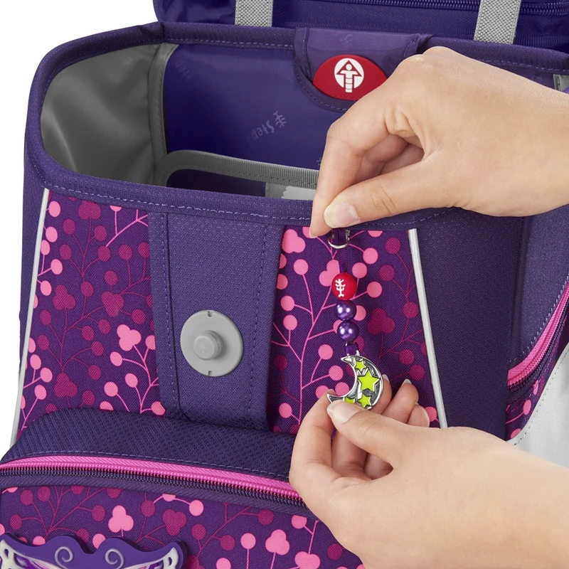 Step by Step Space Shine - Mochila escolar Set 5tlg. (Butterfly Night Ina)