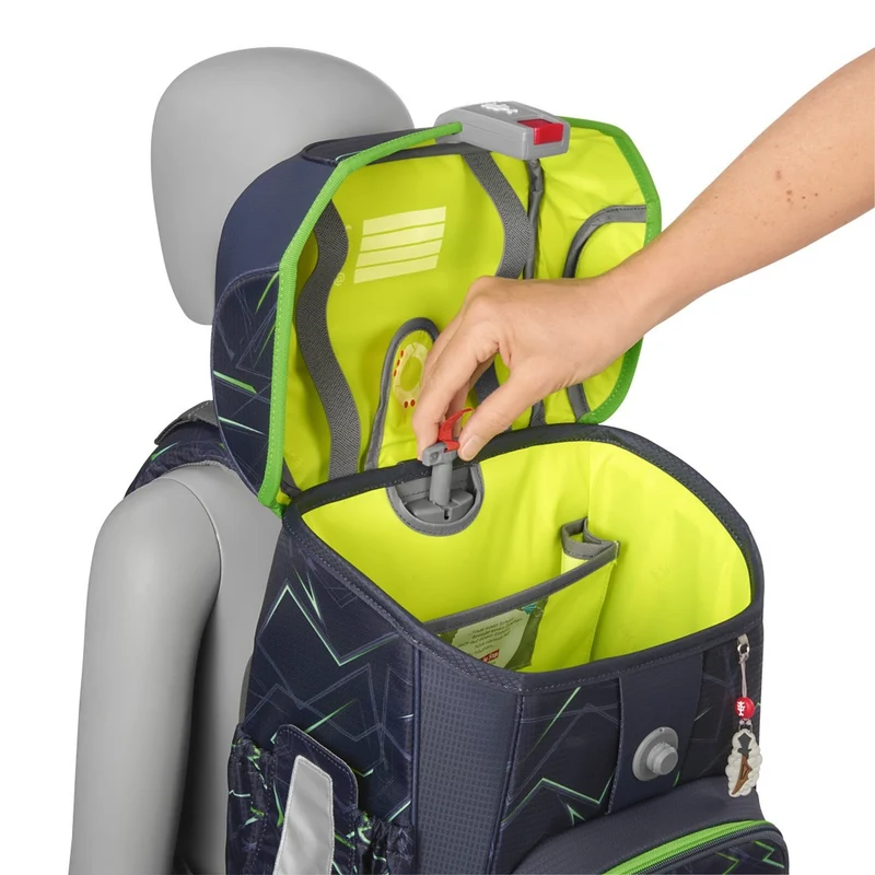 Step by Step Cloud - Set de mochila escolar 5 pzas. (Ninja Kimo)