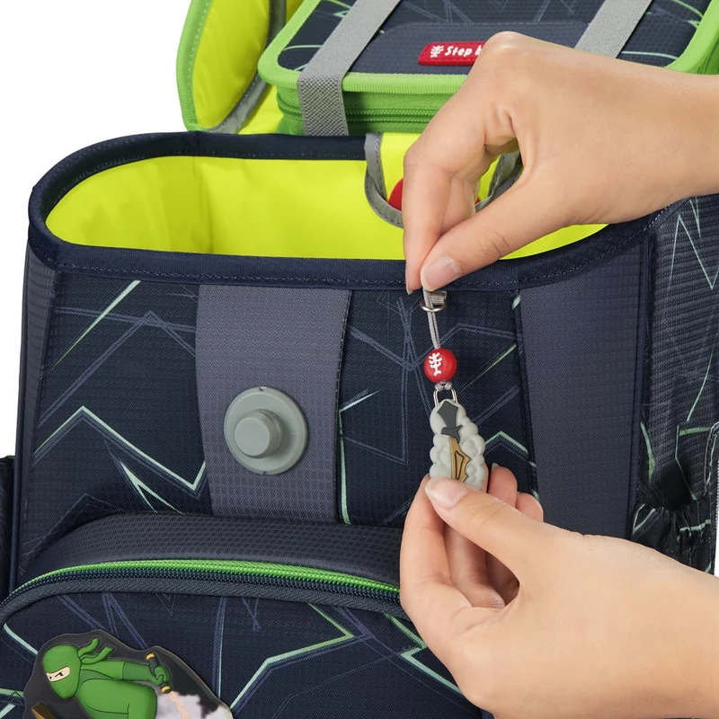 Step by Step Cloud - Set de mochila escolar 5 pzas. (Ninja Kimo)
