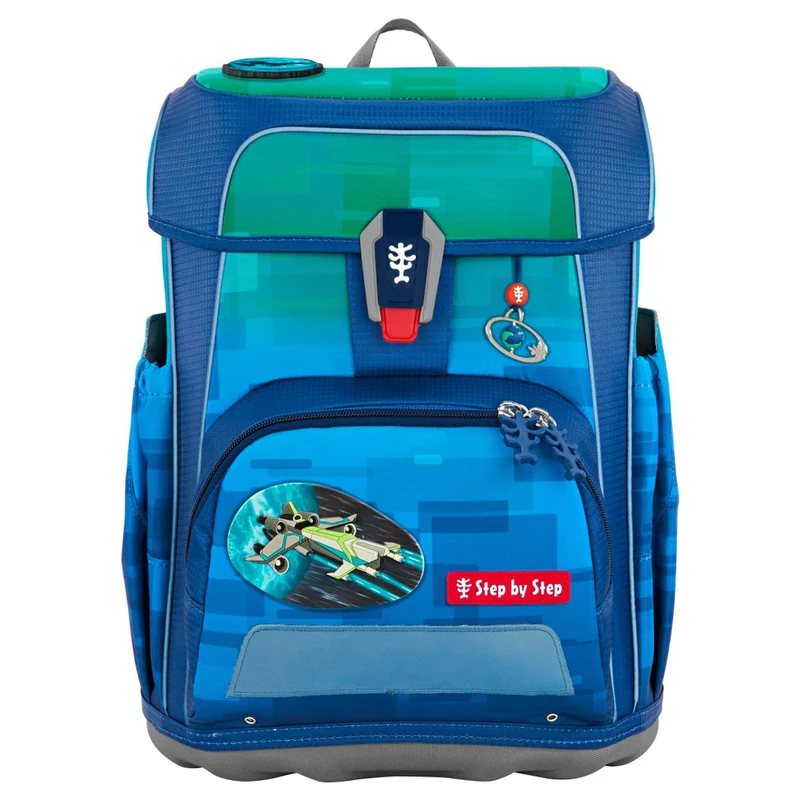 Step by Step Cloud Ocean - Set de mochila escolar 5tlg. (Space Craft Spike)
