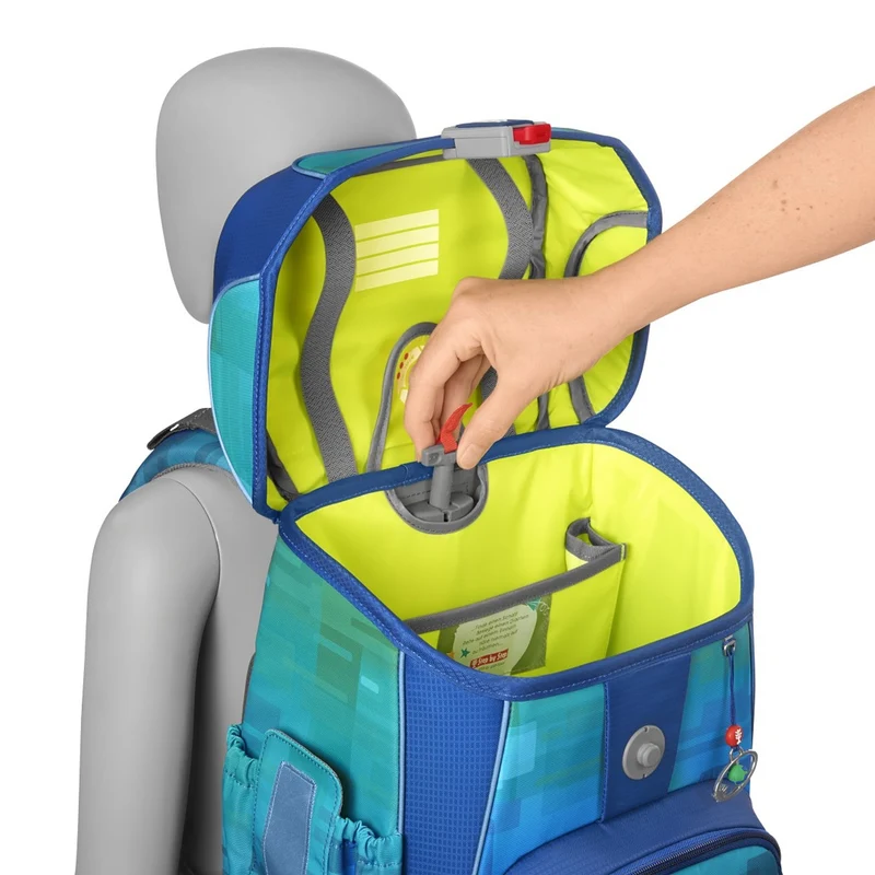 Step by Step Cloud Ocean - Set de mochila escolar 5tlg. (Space Craft Spike)