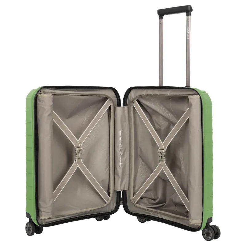 Travelite Mooby - Set de trolley con 4 ruedas 3 pzas. (grün)