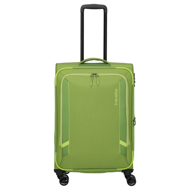 Travelite Corsiica - Trolley de 4 ruedas M 67 cm expandible (fresh green)