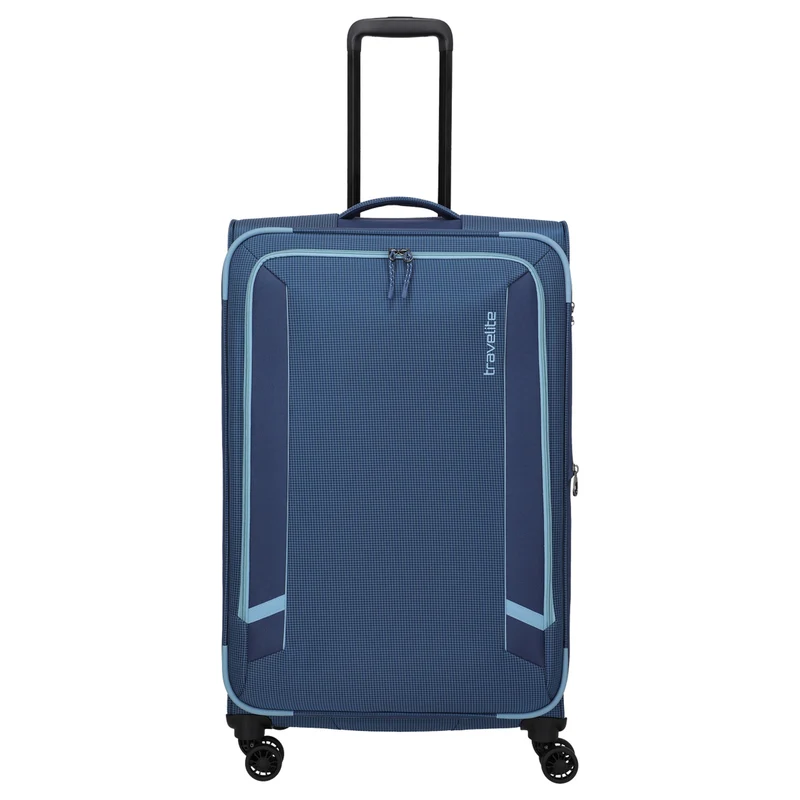 Travelite Corsiica - Trolley de 4 ruedas L 77 cm expandible (blue)