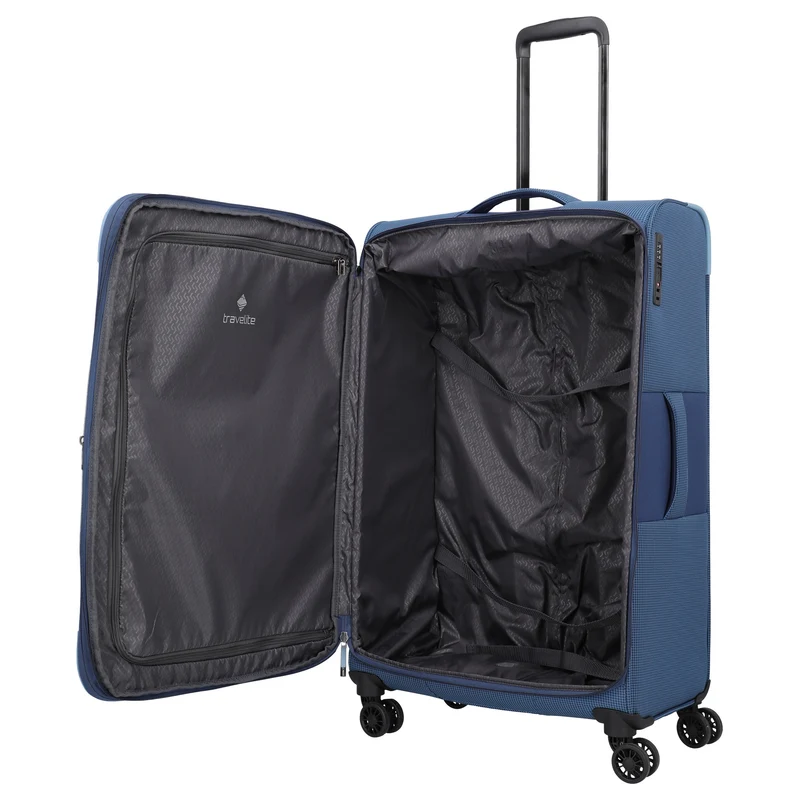 Travelite Corsiica - Trolley de 4 ruedas L 77 cm expandible (blue)
