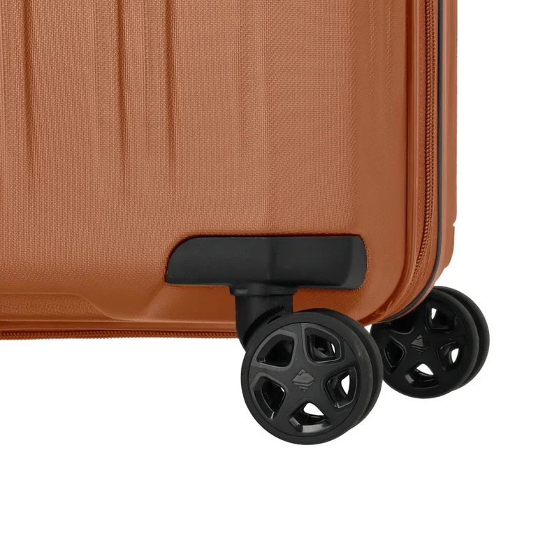 Travelite Dynamiic - Set de trolley con 4 ruedas 3 piezas (kupfer)