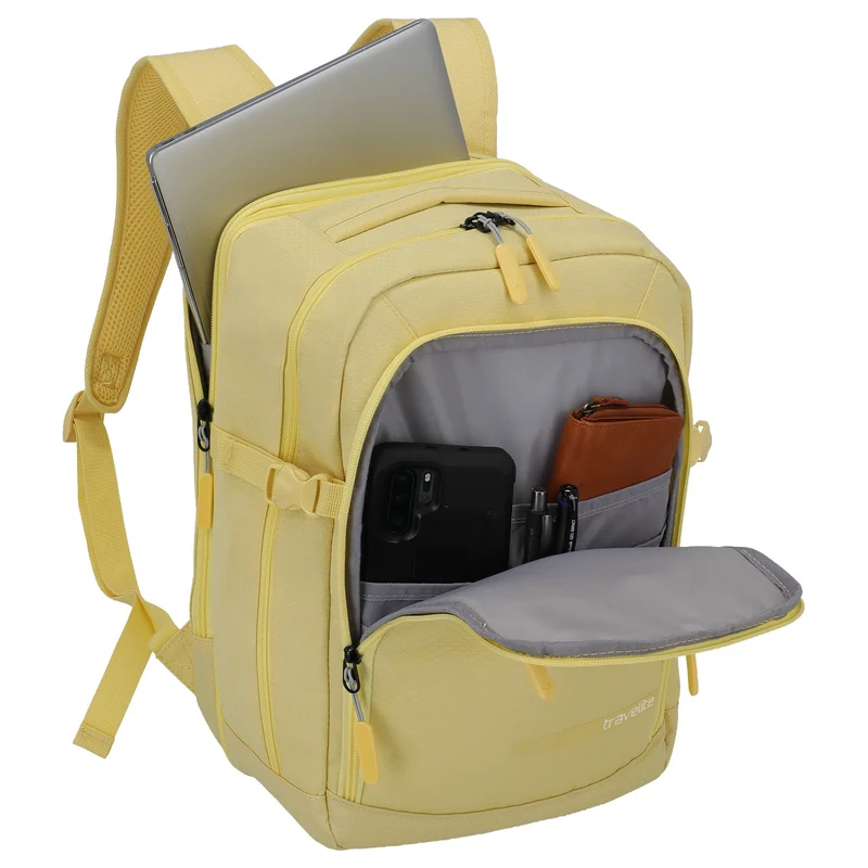 Travelite Kick Off - Mochila Cabin erw. 40 cm L (yellow)
