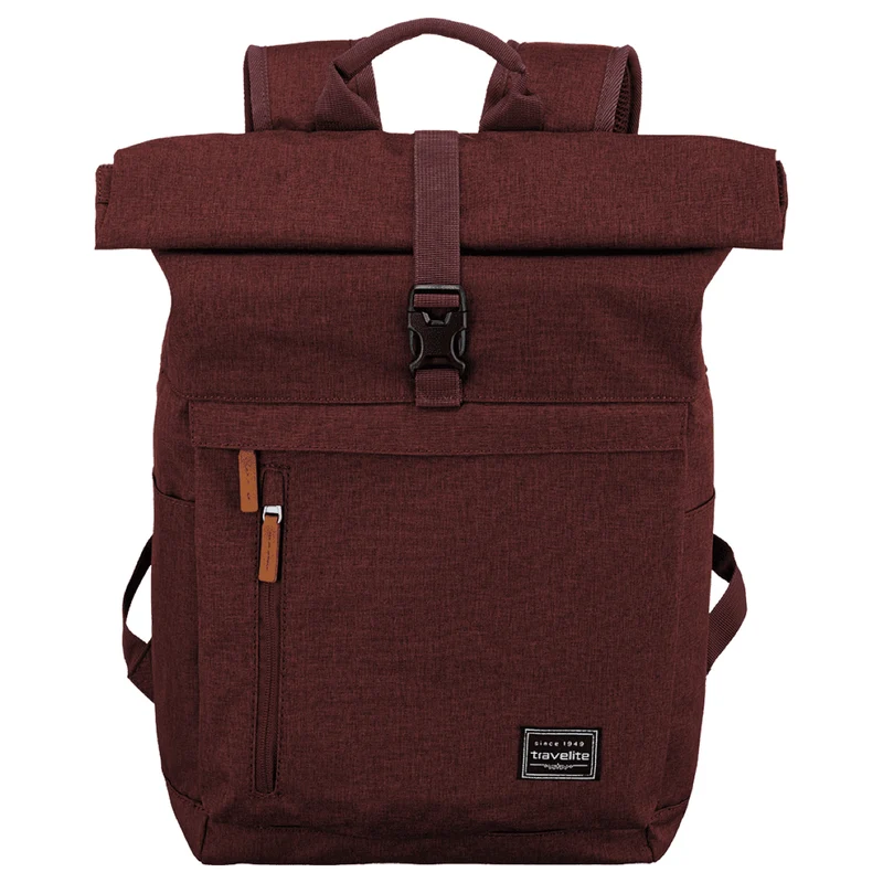 Travelite Basics - Mochila enrollable 60 cm (bordeaux)