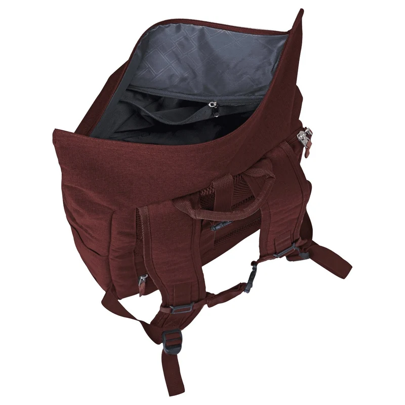 Travelite Basics - Mochila enrollable 60 cm (bordeaux)