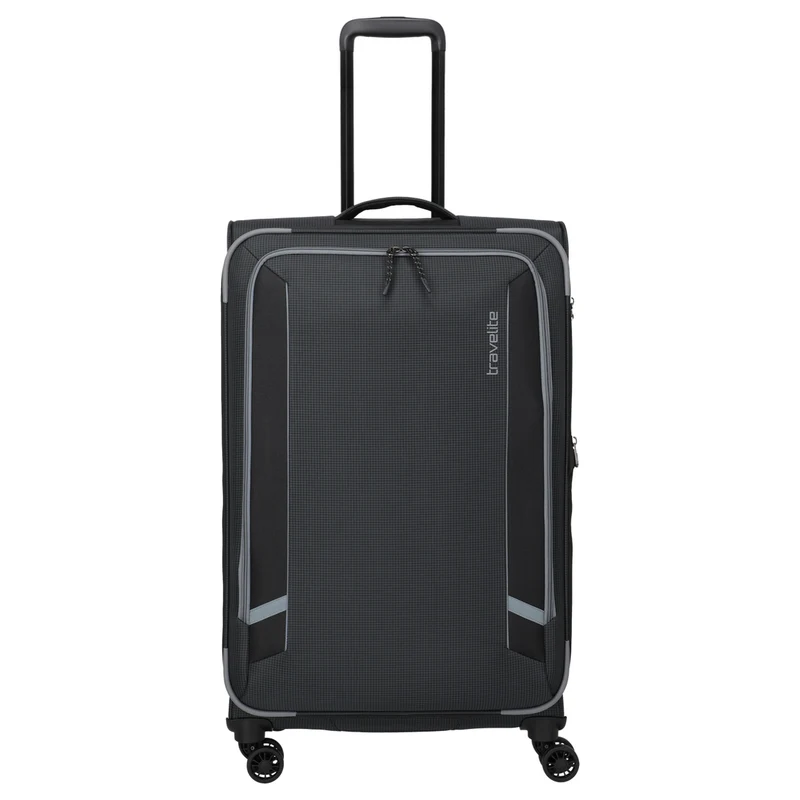 Travelite Corsiica - Trolley de 4 ruedas L 77 cm expandible (black)