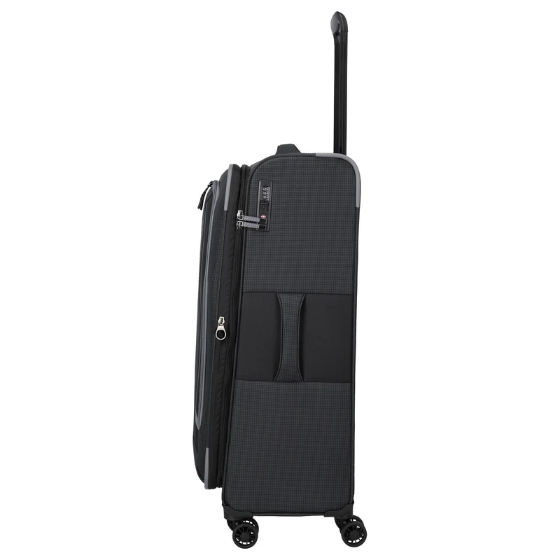 Travelite Corsiica - Trolley de 4 ruedas L 77 cm expandible (black)
