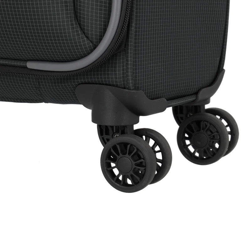 Travelite Corsiica - Trolley de 4 ruedas L 77 cm expandible (black)