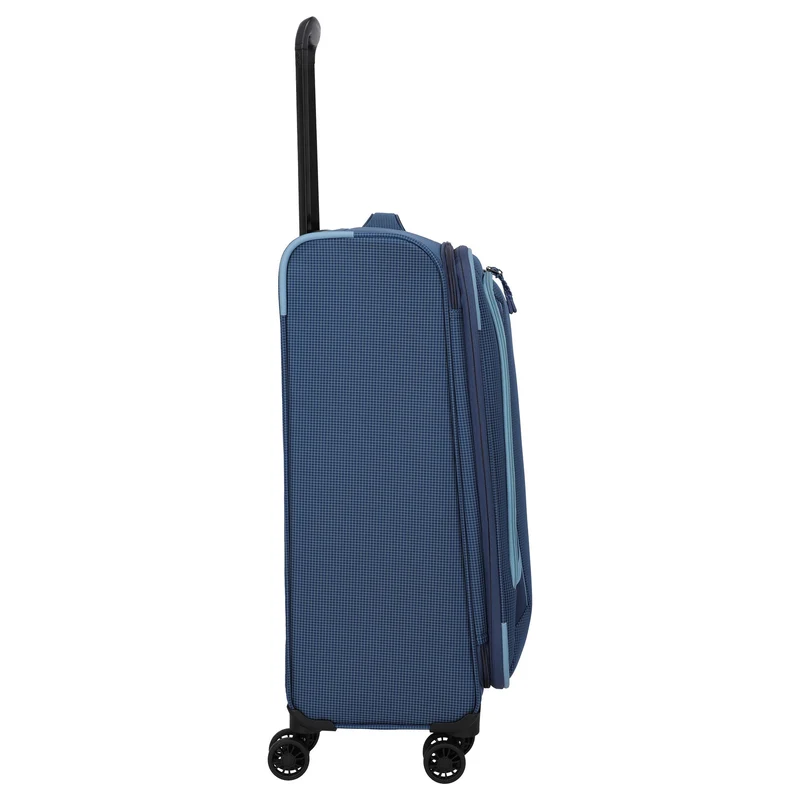 Travelite Corsiica - Trolley de 4 ruedas M 67 cm expandible (blue)