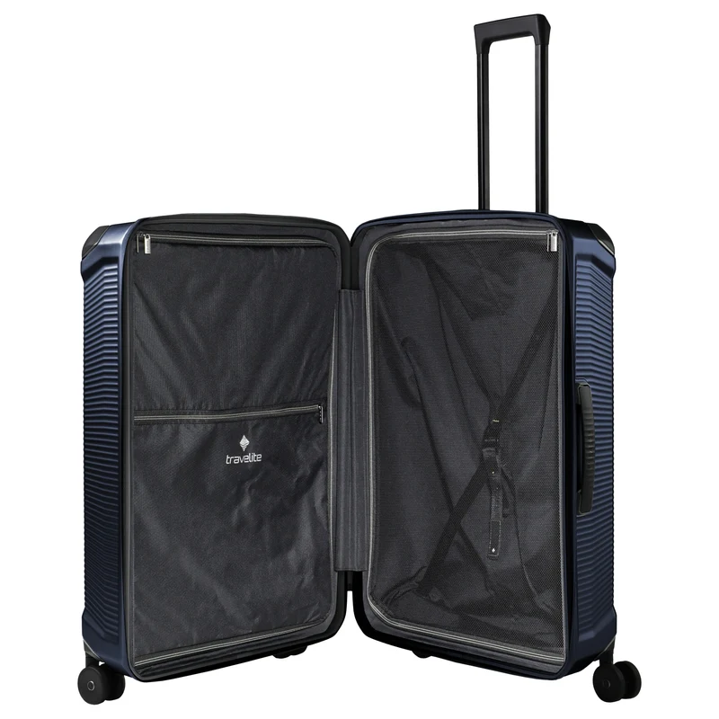 Travelite Millennium - Set de trolley de 4 ruedas 3 piezas expandible (navy)