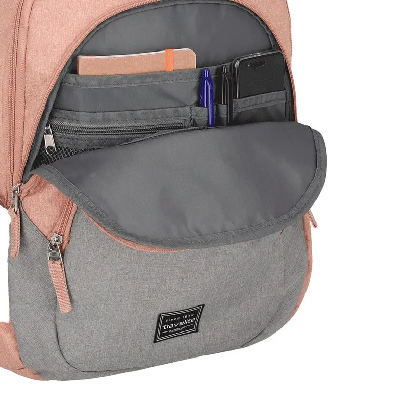 Travelite Basics - Mochila 45 cm (rosa/grau)