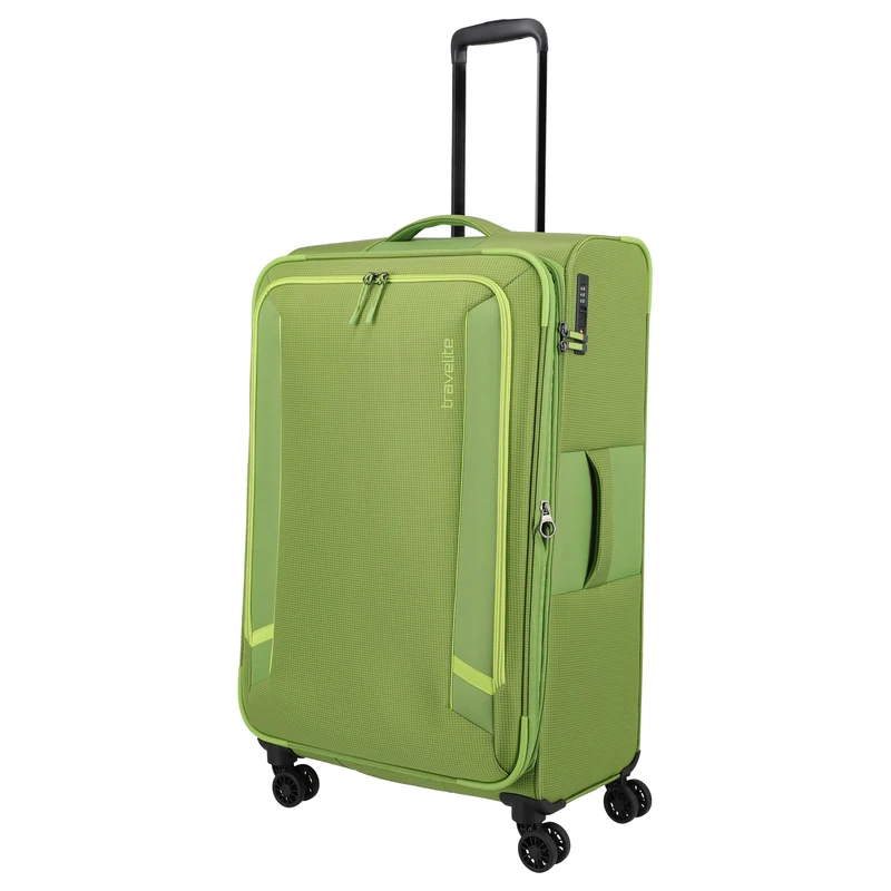 Travelite Corsiica - Trolley de 4 ruedas L 77 cm expandible (fresh green)
