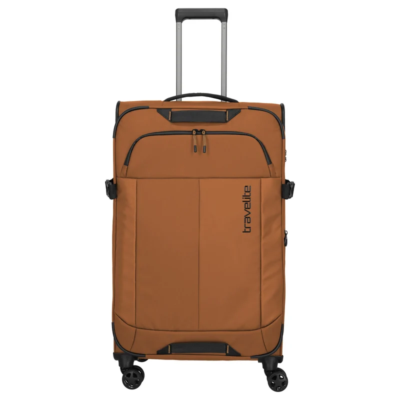 Travelite Briize - Set de trolley con 4 ruedas 3 piezas S/M erw./L erw. (curry)