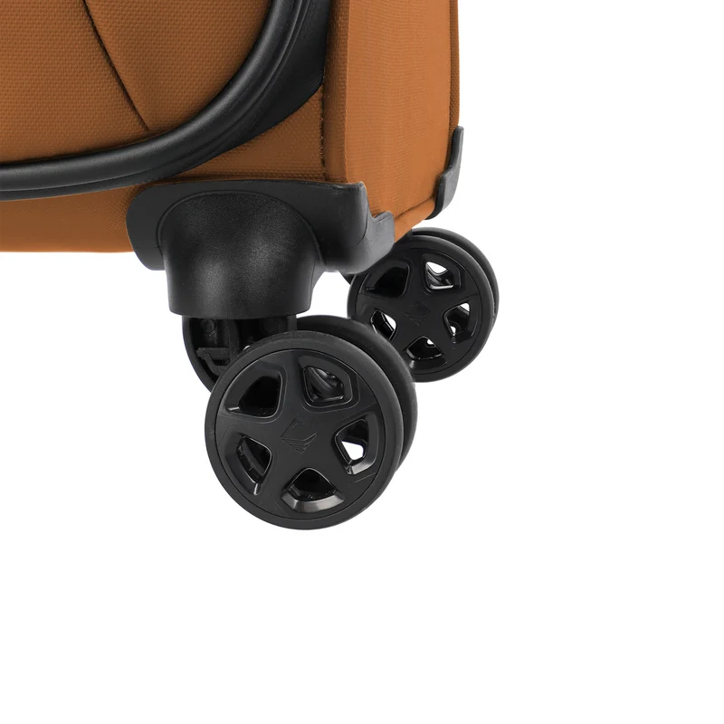 Travelite Briize - Set de trolley con 4 ruedas 3 piezas S/M erw./L erw. (curry)