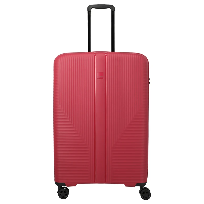 Travelite Air Stripe - Set de trolley con 4 ruedas 3 piezas (red)
