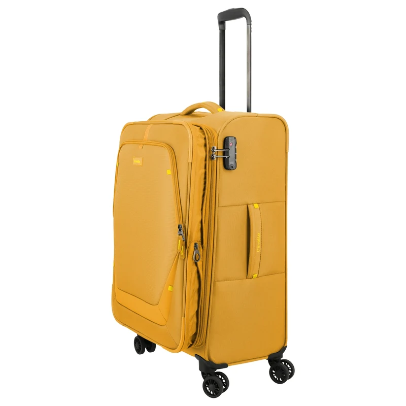 Travelite Umbria - Set de trolley con 4 ruedas 3 piezas (golden glow)