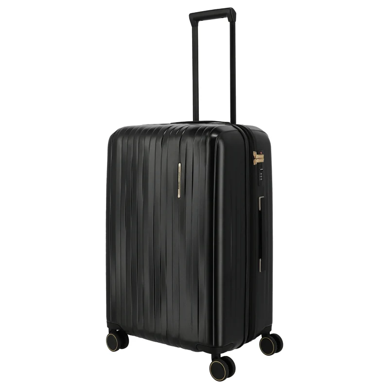 Travelite BARBARA Novelty - Trolley de 4 ruedas M 65 cm expandible (schwarz)