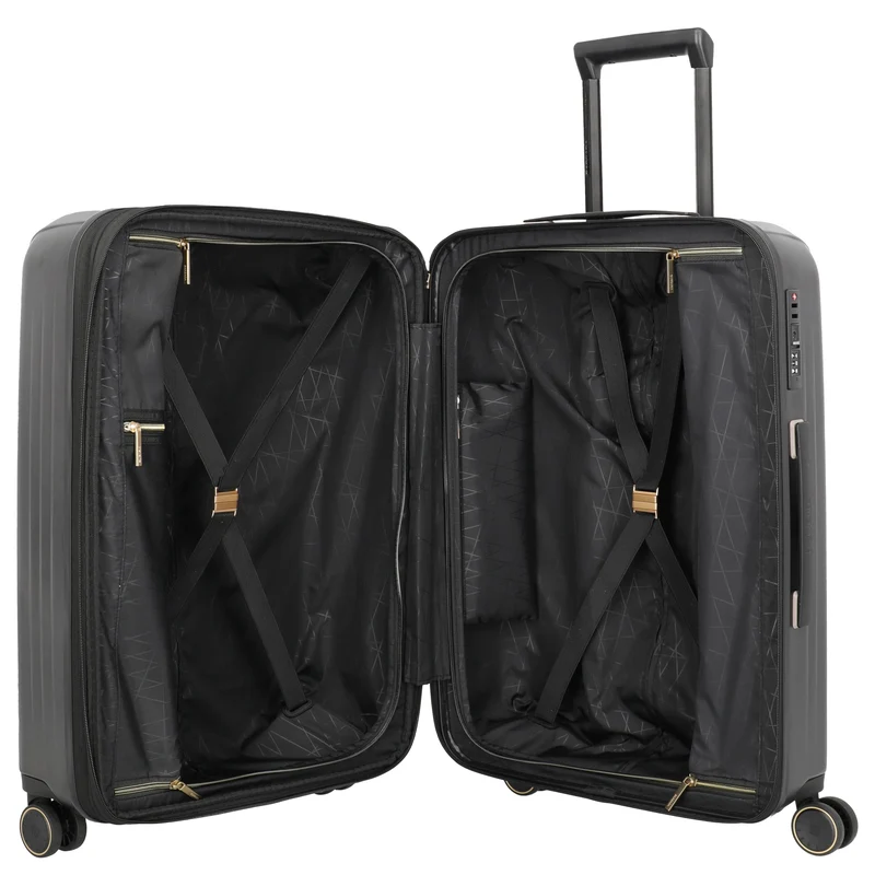 Travelite BARBARA Novelty - Trolley de 4 ruedas M 65 cm expandible (schwarz)