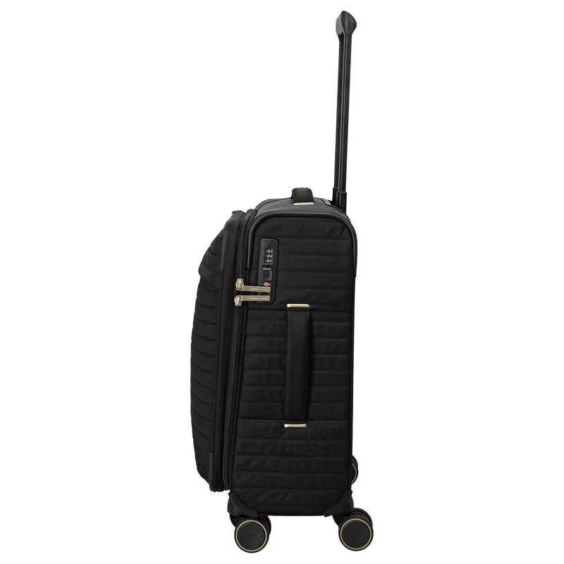 Travelite BARBARA Stepp - Trolley de 4 ruedas S 55 cm expandible (schwarz)
