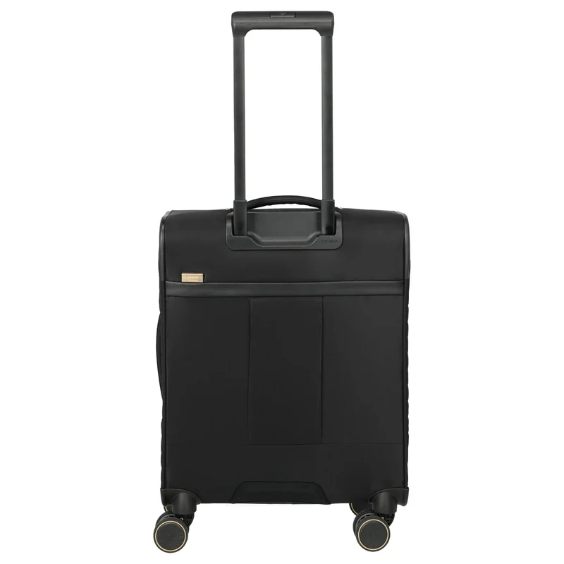 Travelite BARBARA Stepp - Trolley de 4 ruedas S 55 cm expandible (schwarz)