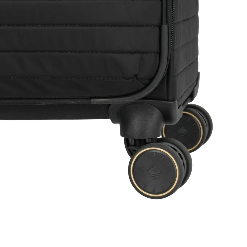 Travelite BARBARA Stepp - Trolley de 4 ruedas S 55 cm expandible (schwarz)